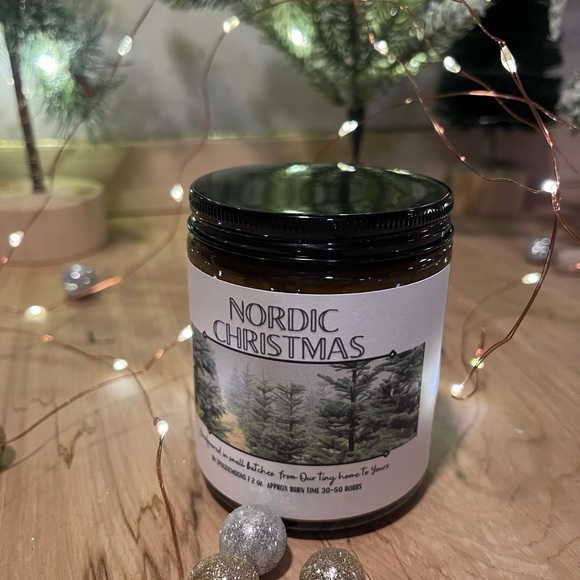 🌲✨Nordic Christmas Luxury Organic Soy candle Fresh Cut Christmas trees🌲 - Picture 12 of 17